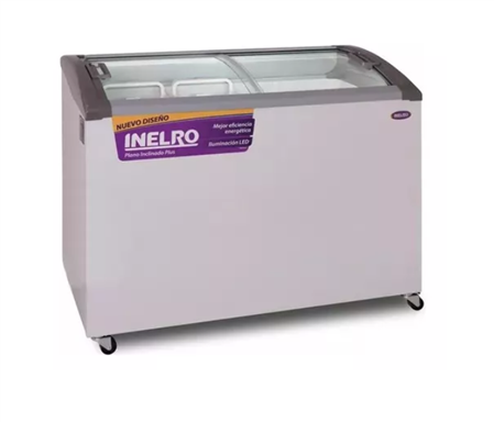 Inelro Freezer Exhibidor T/Vidrio Inclinado 279l Fih-350pi
