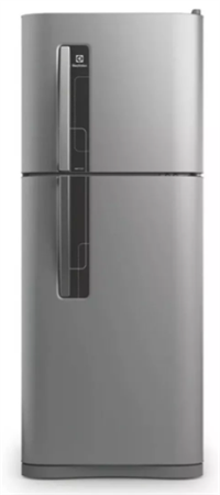 Heladera c/freezer no frost 269L DFN3000P plata Electrolux