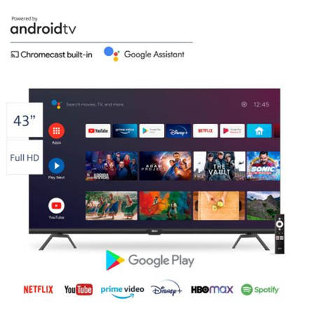 Televisor Led 43p Smart Tv Android B4322fs5a Bgh
