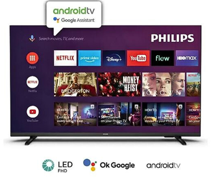 Televisor Led 43p Full Hd Smart Tv Android 43pfd691 Philips
