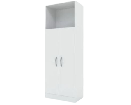 Mueble Despensero Con Porta Microondas Dl639br Blanco Delos
