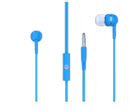 Auricular Earbuds 105 Blue Motorola