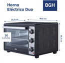 Horno Electrico 30l Bhe30m23n Bgh
